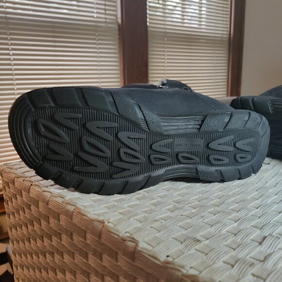 Snow Boots, Over-Calf, Made in Canada & Full Fur Lining, Microfiber Upper SZ 9 - Picture 4 of 8